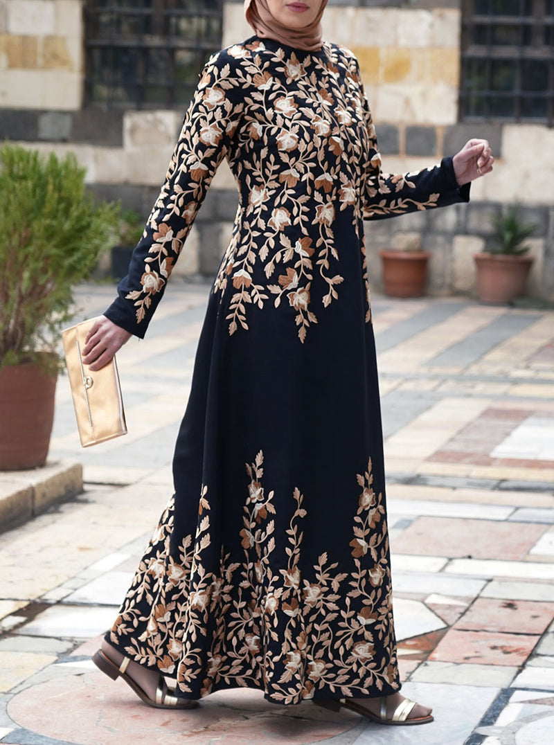 Madiha Embroidered Gown