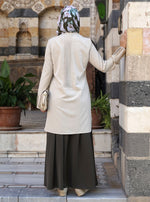 Pleated Bunches Tunic