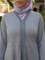 Flared A-Line Lace Abaya