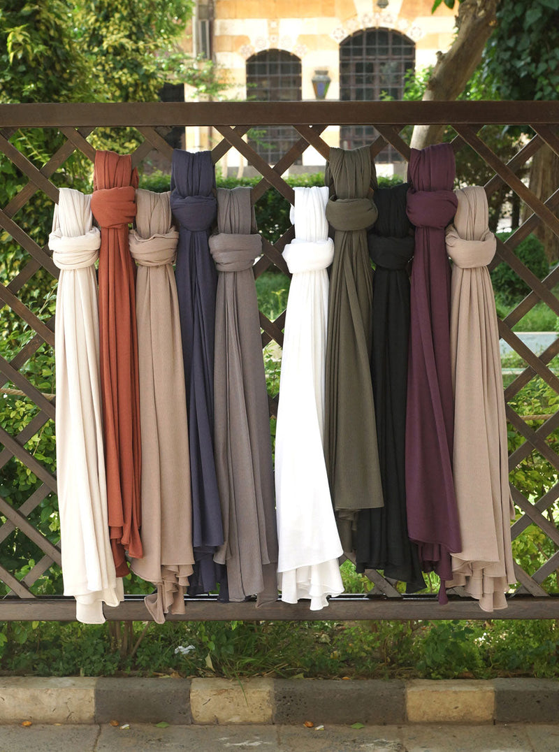 Modal Rib Jersey Maxi Hijab