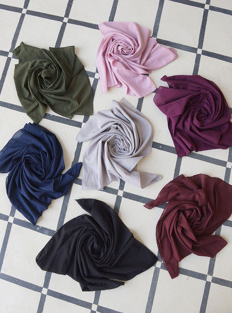 Soft Cotton Voile Hijab