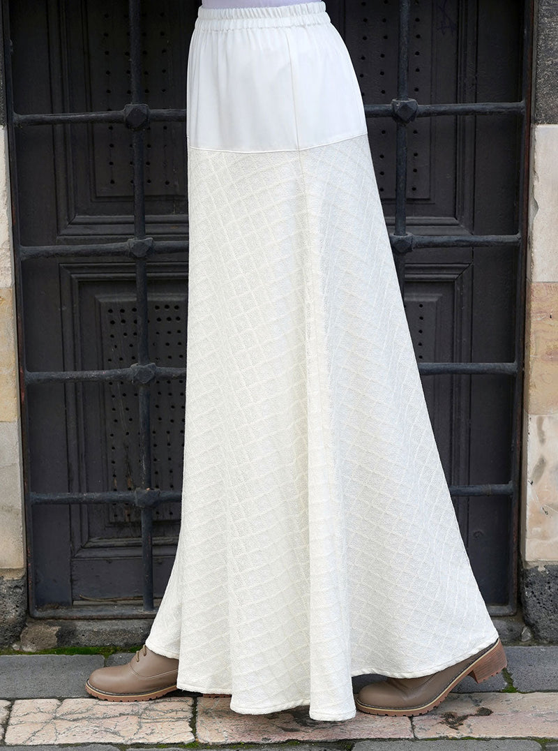 Lace Overlay Skirt