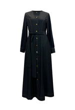 Zeina Denim Dress - Midnight