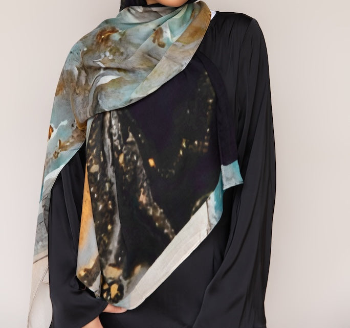 PRINTED MODAL - MIDNIGHT TIDE
