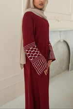 Najat Keffiyah Abaya - Rumaan
