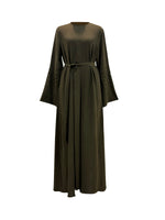Najat Keffiyah Abaya - Dark Henna