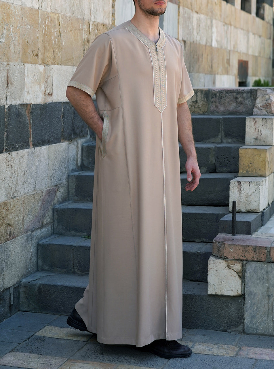 Rayon Blend Rabat Thobe | Shukr Clothing