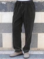 Corduroy Tapered Loose Fit Trousers