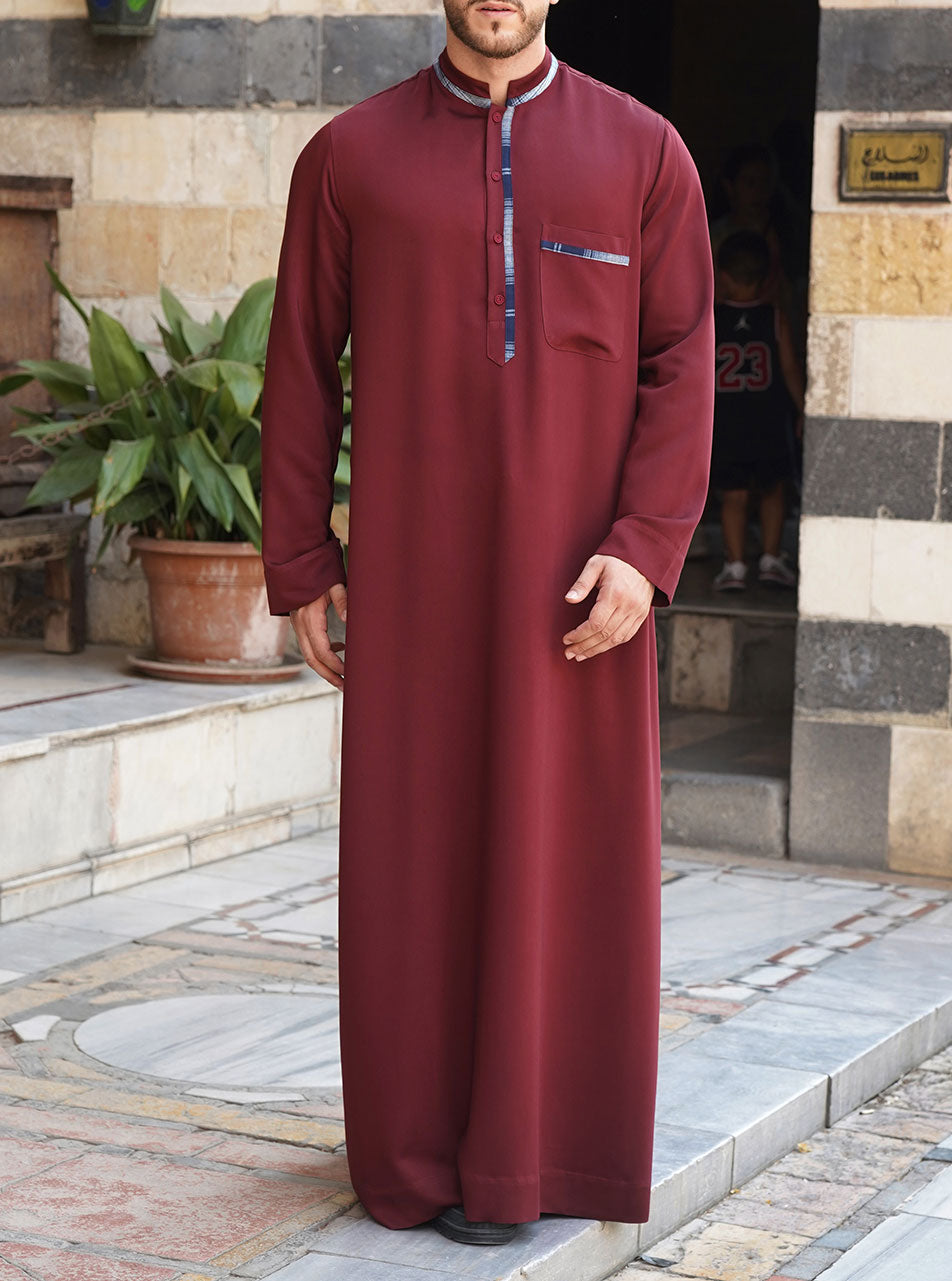 Buy Mens Islamic Formal Thobe/Jubba With Pockets – EastEssence.com