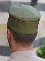 Double Layered Kufi with Pintucks