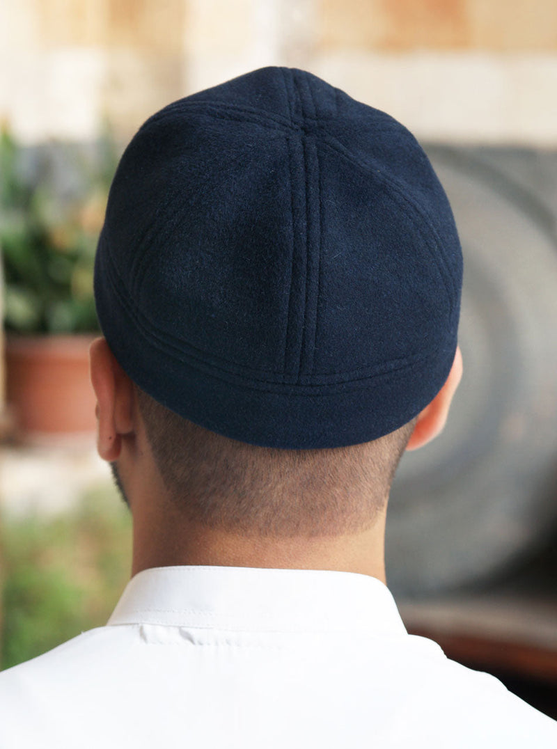 Paneled Wool Kufi