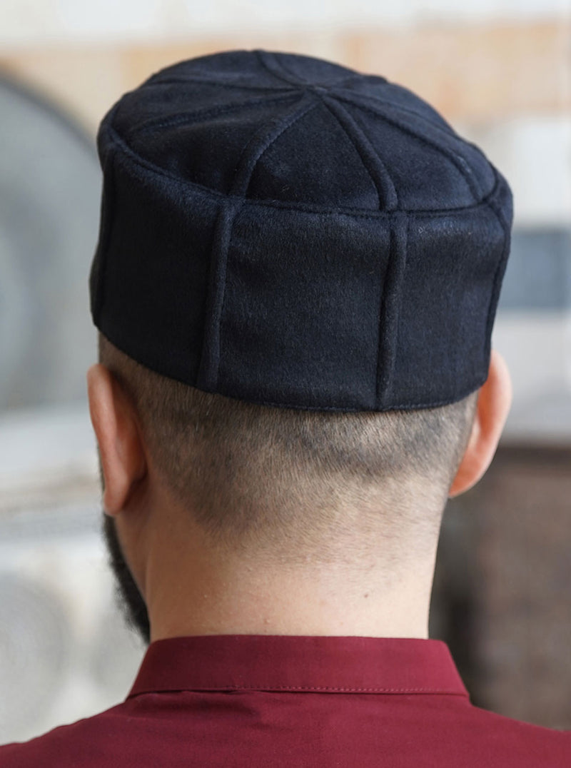 Ribbed Wool Kufi