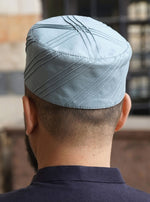 Angled Pintucked Kufi