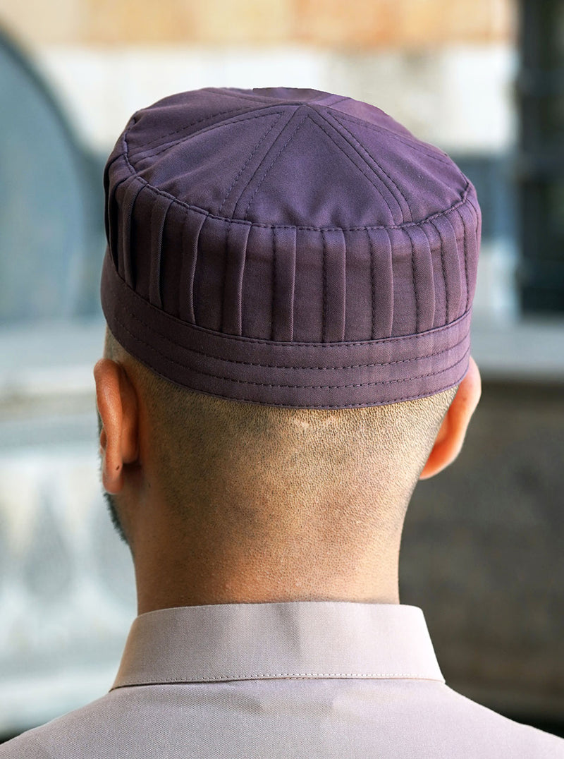 Wide Pleated Kufi