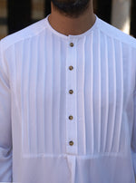 Pleated Extended Back Top