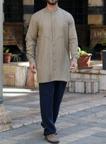 Architectural Linen Shirt