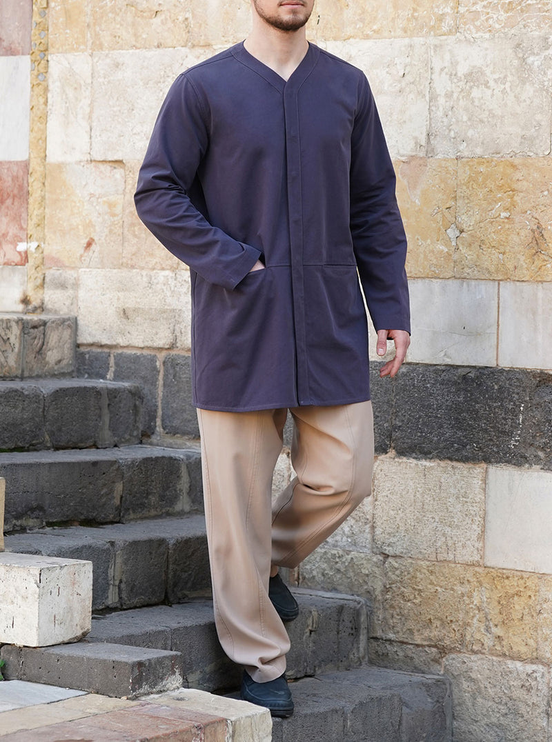 Waist Welt Pockets Top