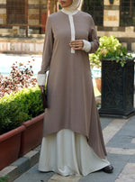 Hi-Lo Double Layered Abaya