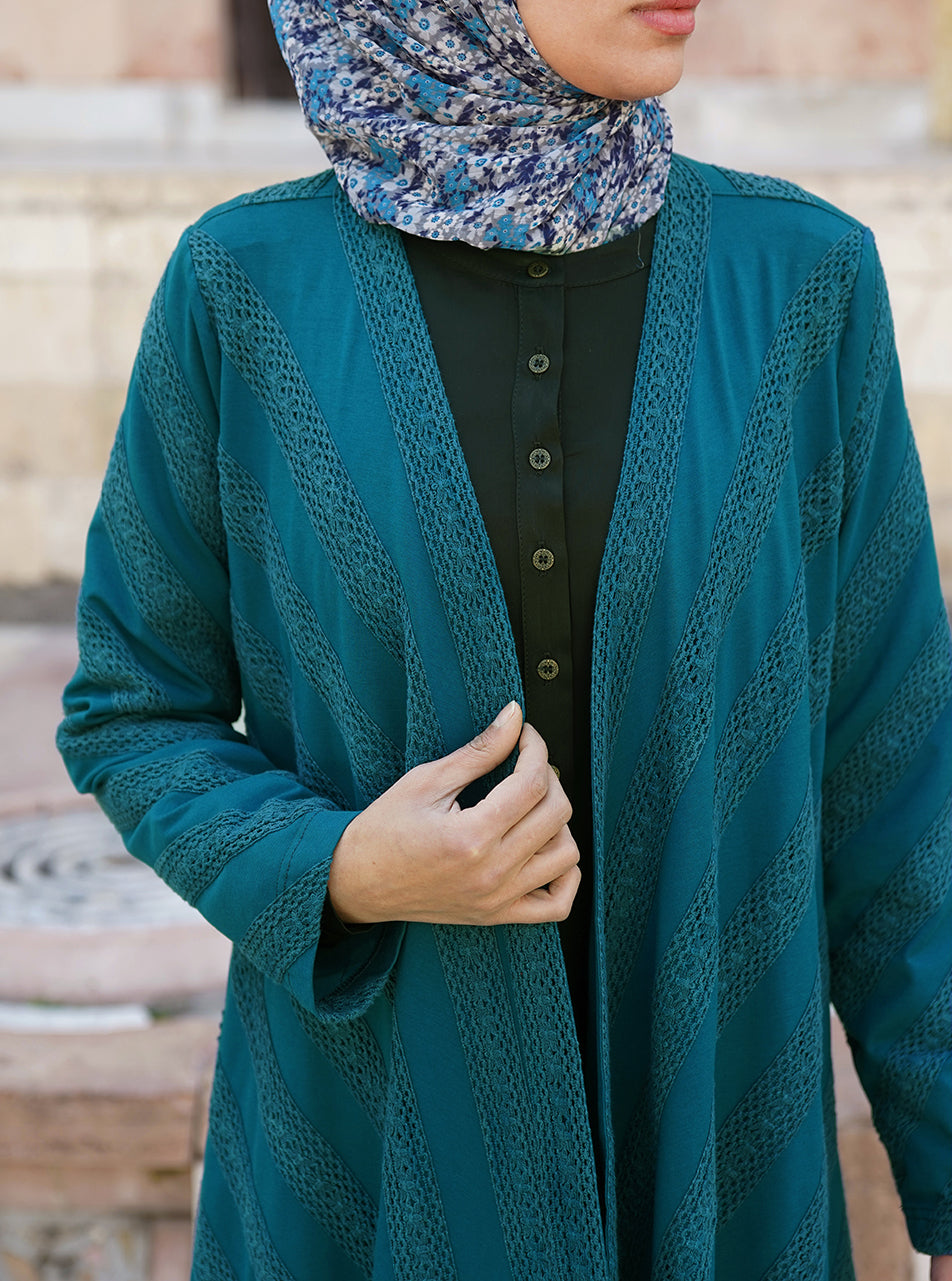 Lace Cardigan Shukr Clothing