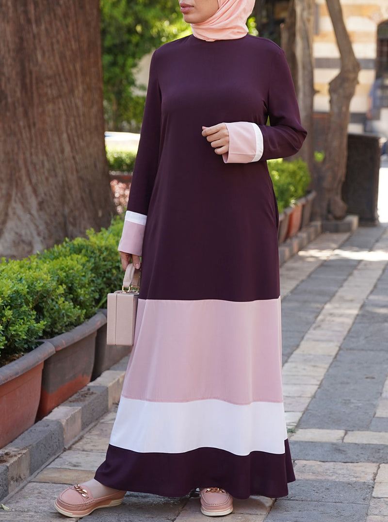 Inari Striped Abaya