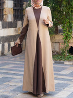 Diamond Contrast Maxi Dress