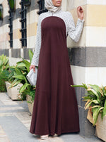 Zahra Lace Abaya Gown