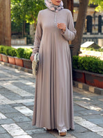 Mother of Pearl Flared Abaya