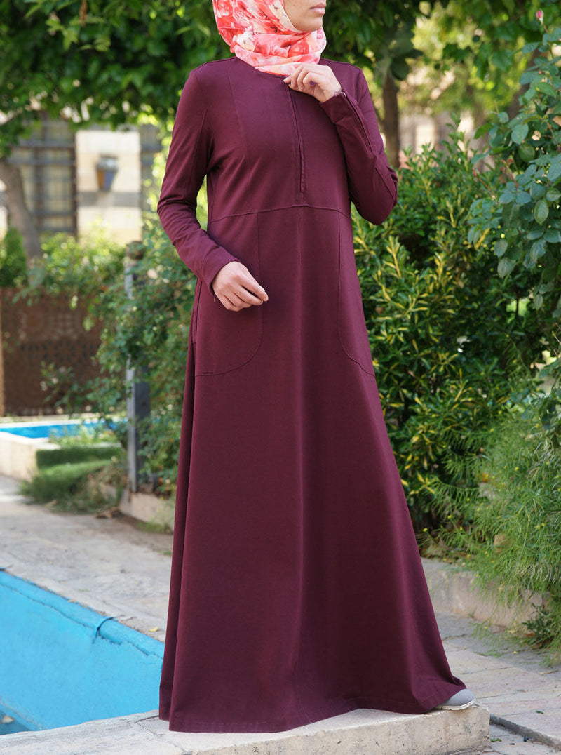 Nusaybah Jersey Maxi Dress