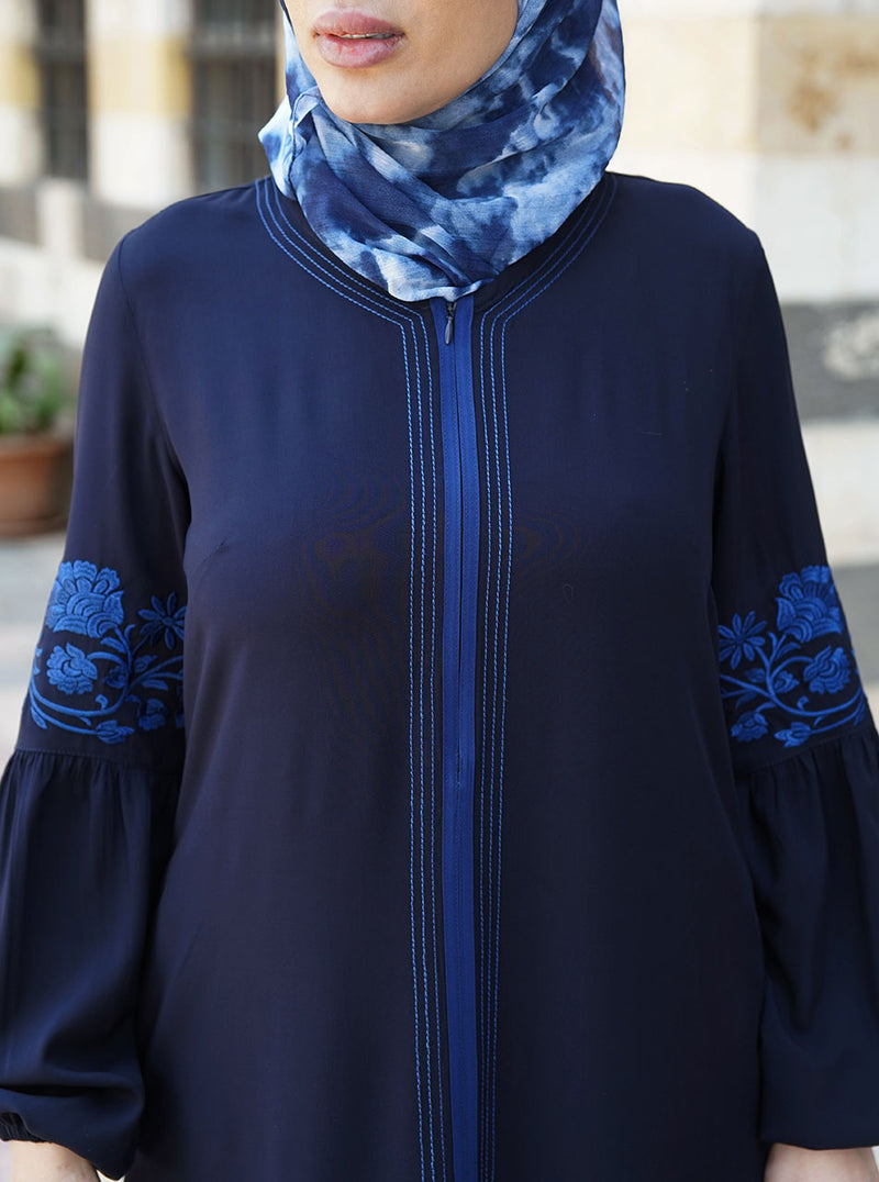 Farisaa Embroidered Abaya Gown