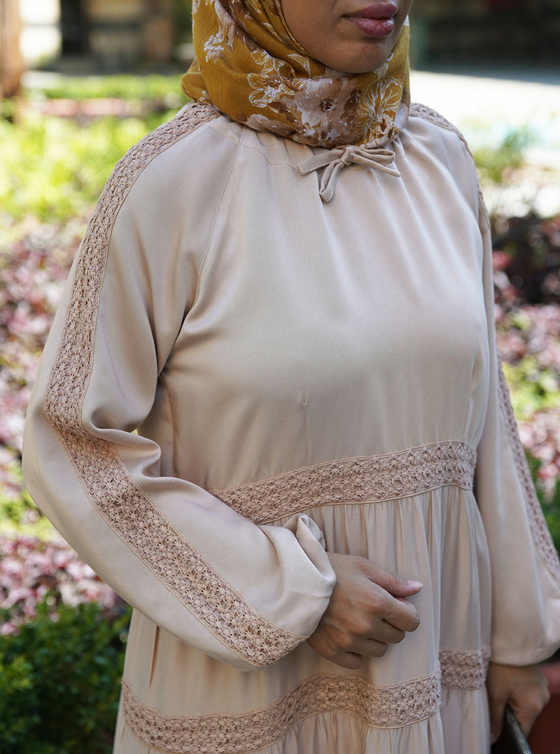 Sakura Lace Maxi Dress