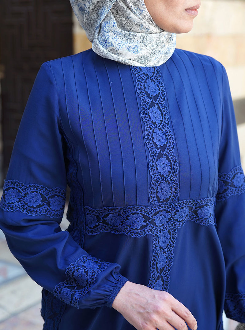 Husna Lace Abaya Gown
