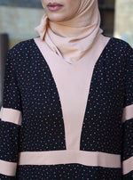 Small Heart Prints Abaya