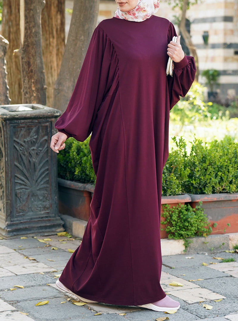 Jersey Butterfly Abaya