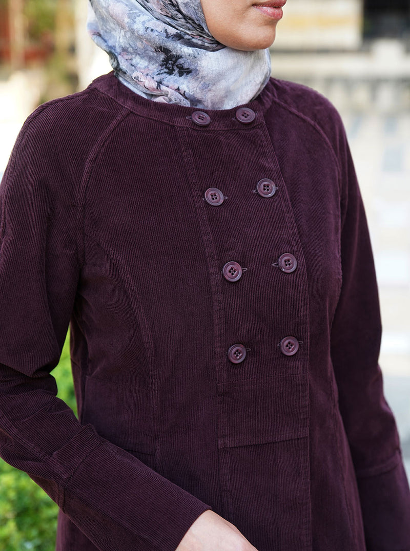 Day Off Corduroy Duster Jacket