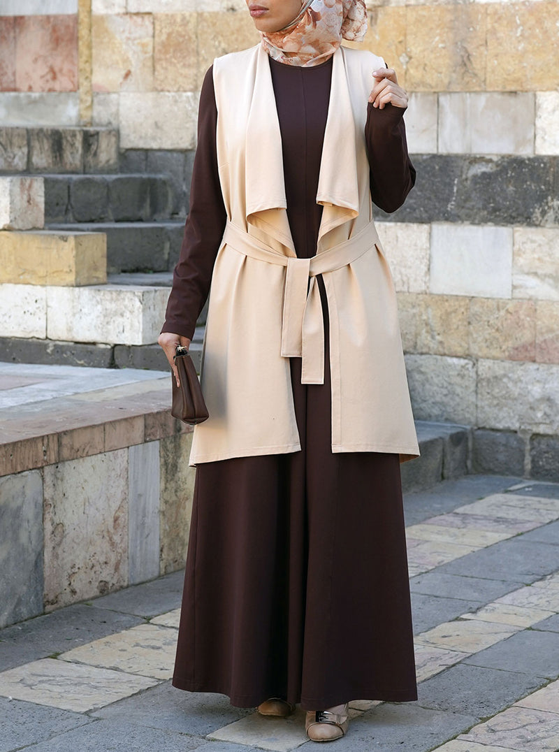 Waterfall Belted Cardigan