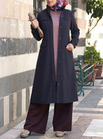 Urban Jacket with Elaticized Rear Waist