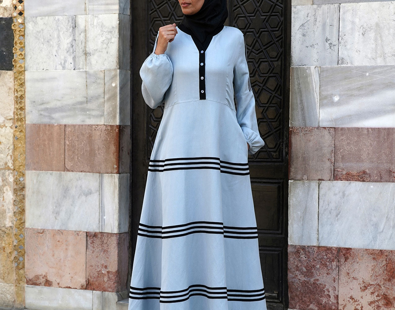 Ladies New Maxi Underdress Women Modest Clothing Muslim Islamic