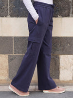 Lyocell and Cotton Cargo Pants