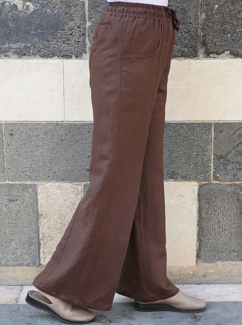 Linen Comfort Waist Trousers