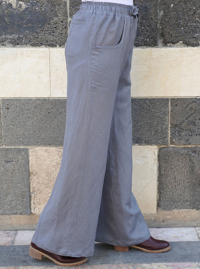 Linen Comfort Waist Trousers