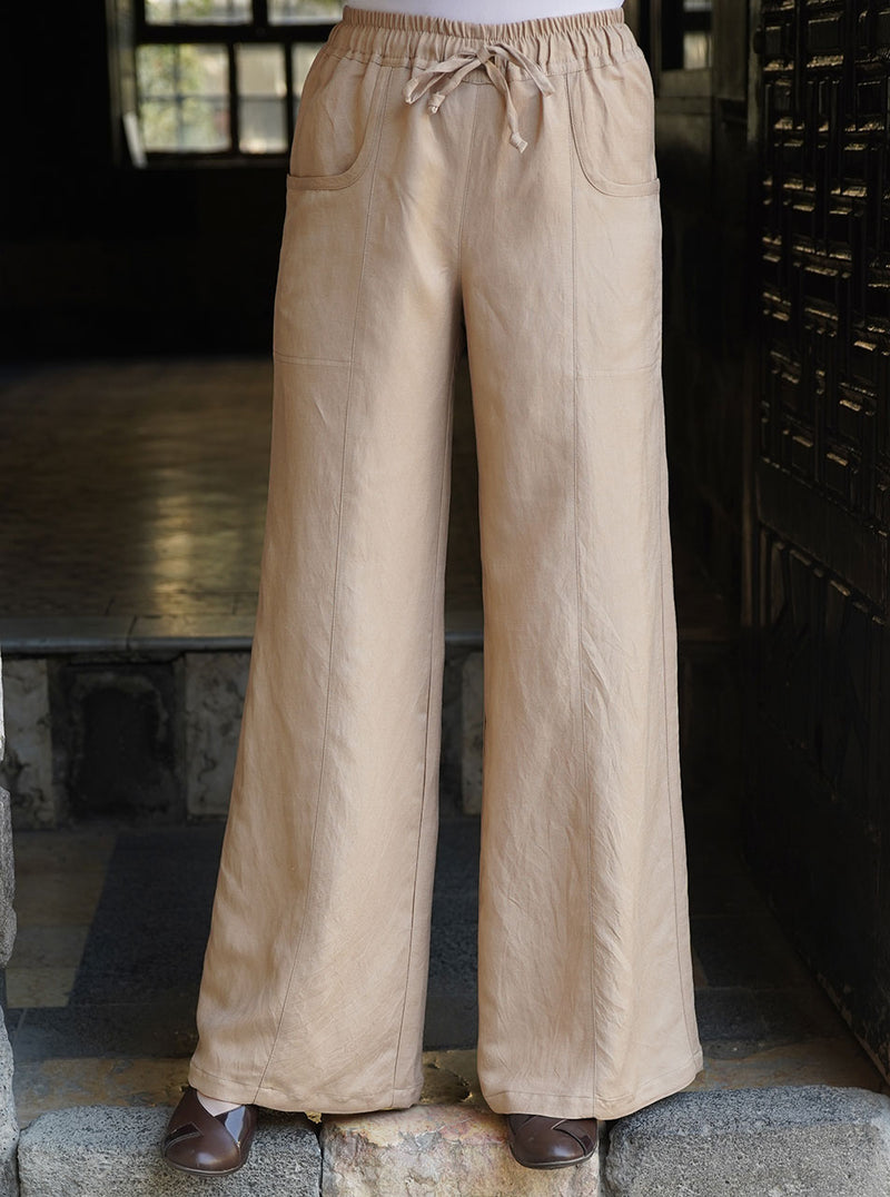 Linen Comfort Waist Trousers