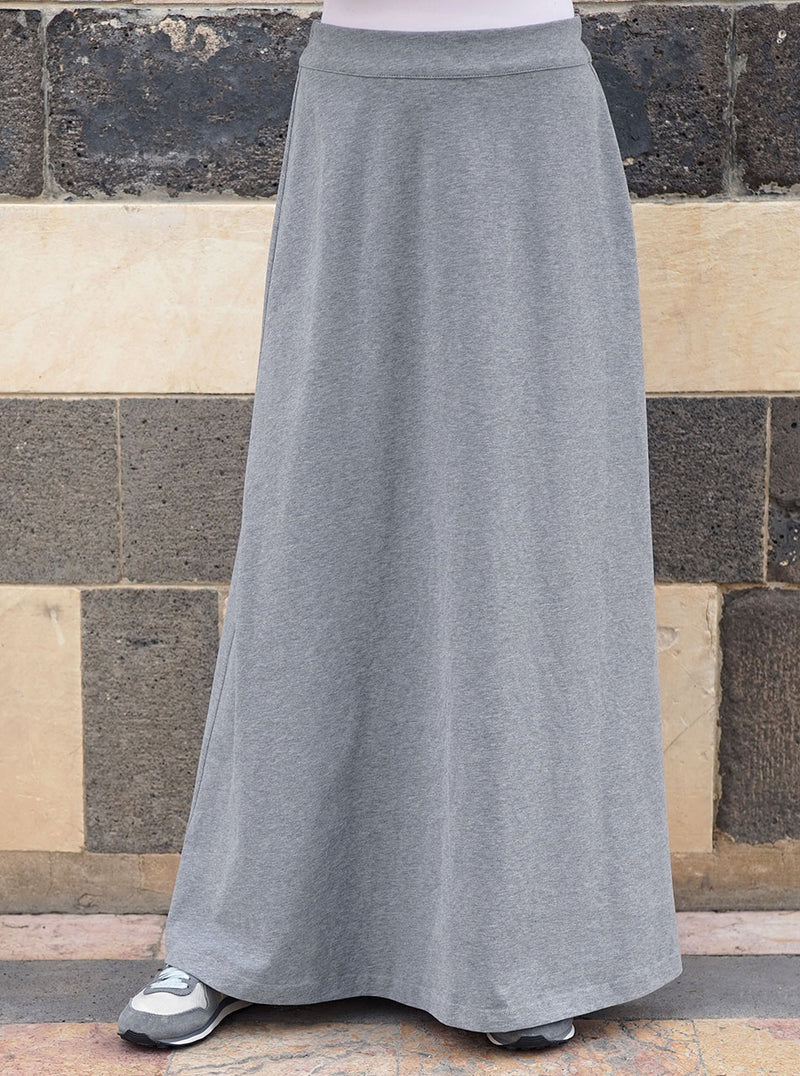 Brushed Cotton Comfort Fit Skirt