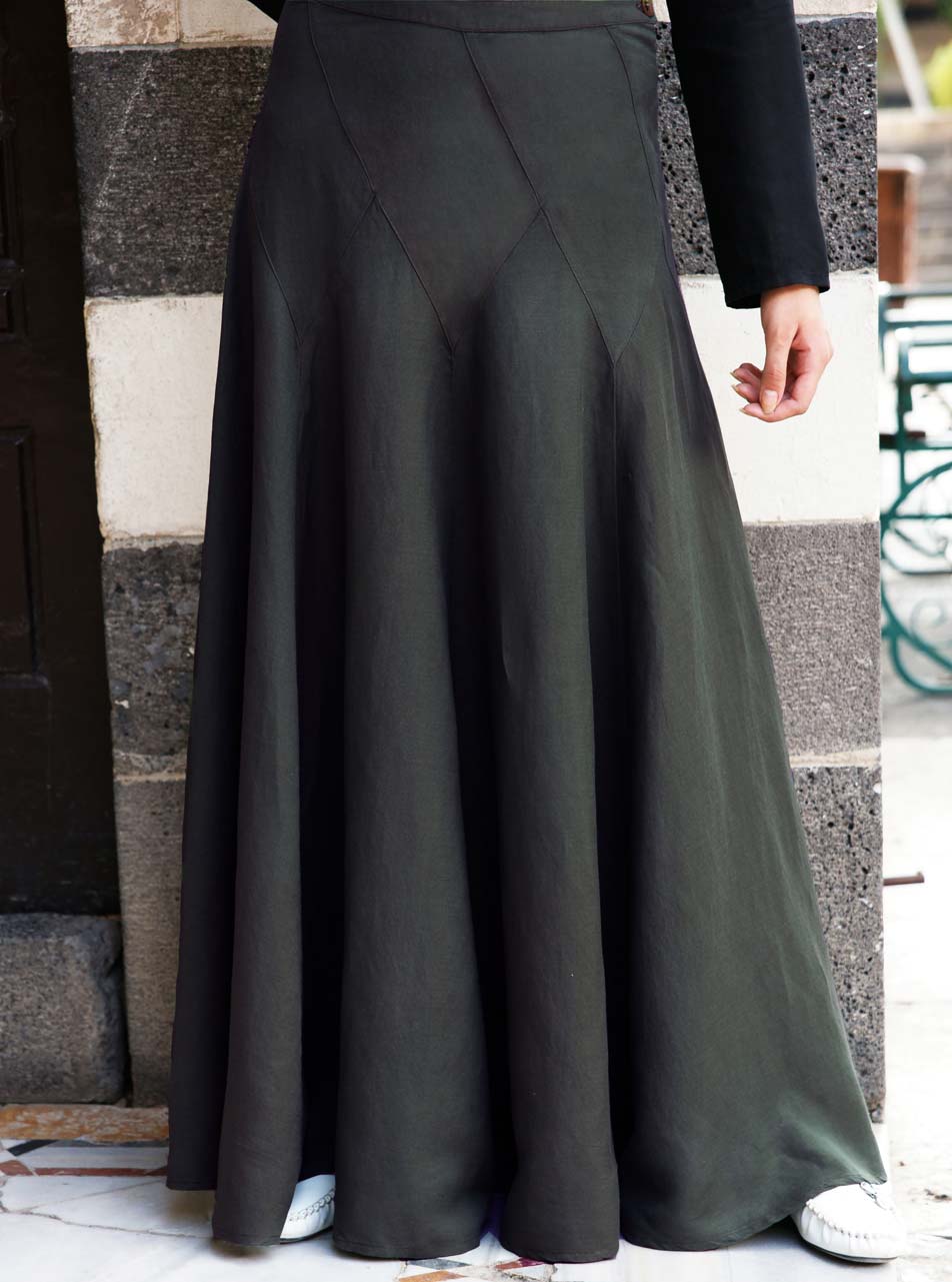 【PORTERNA】Holic line long skirt PORTERNA】Holic line long skirt