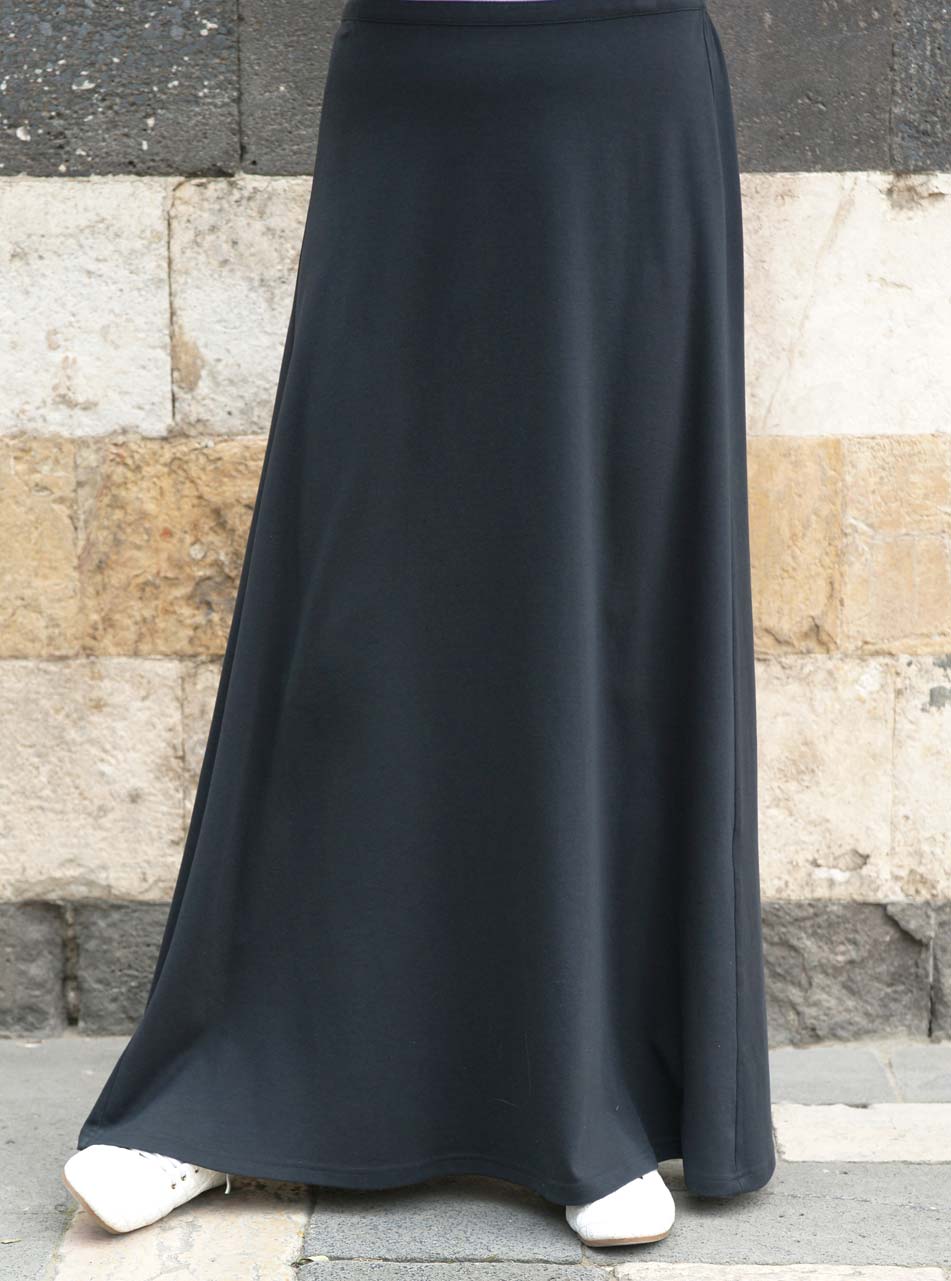 Classic Jersey Skirt - Maxi Skirts - Women | Shukr Clothing