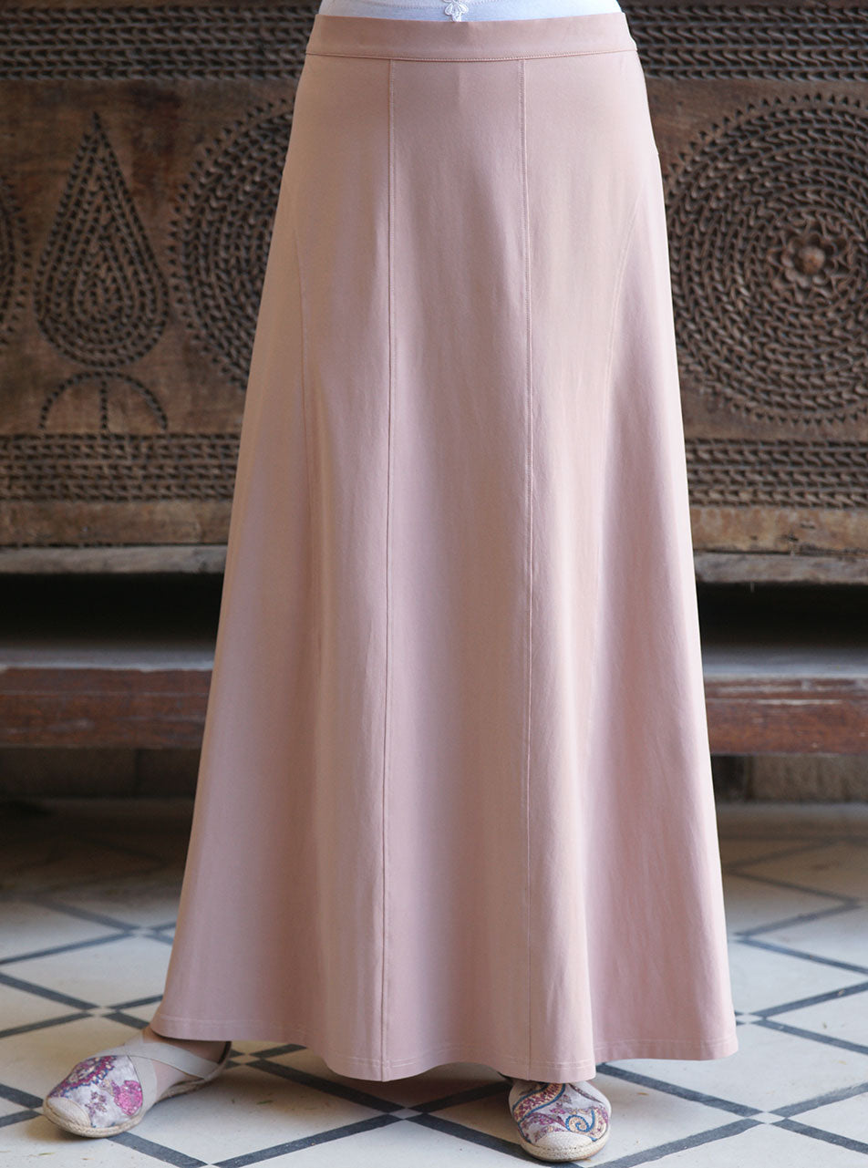 Cool Cotton Jersey Maxi Skirt - Maxi Skirts - Women | Shukr