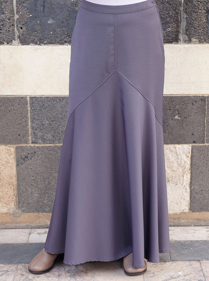 Flared Inverted-V Skirt