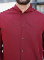 Snap Button Hoodie Tunic