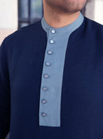 Linen Contrast Thobe