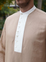 Linen Contrast Thobe