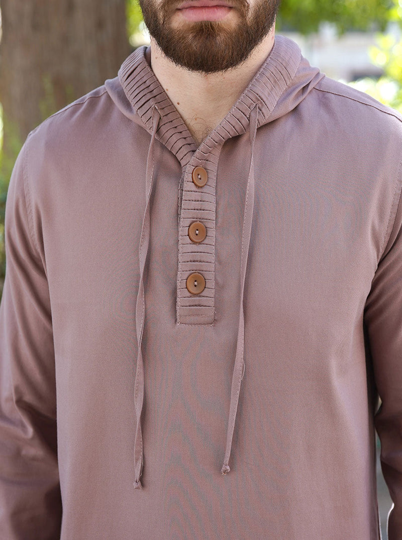 Pleated Hood Thobe